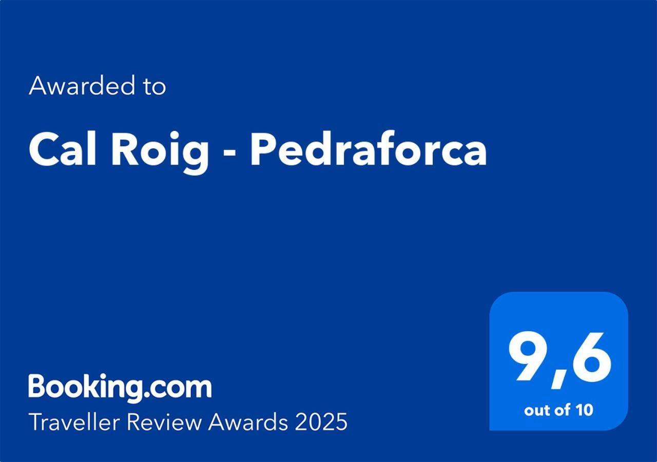 Cal Roig - Pedraforca Villa Saldés Eksteriør billede